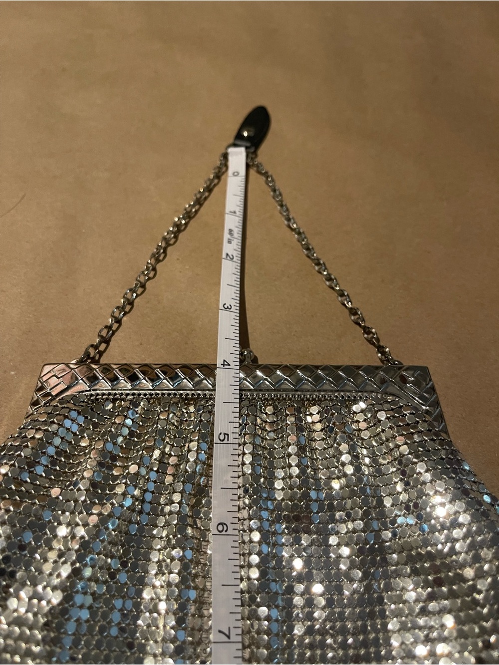 Vintage Whiting & Davis Silver Mesh Evening Bag | OS - Picture 5 of 9